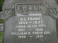 Frank, C. L., Anna M. and William E